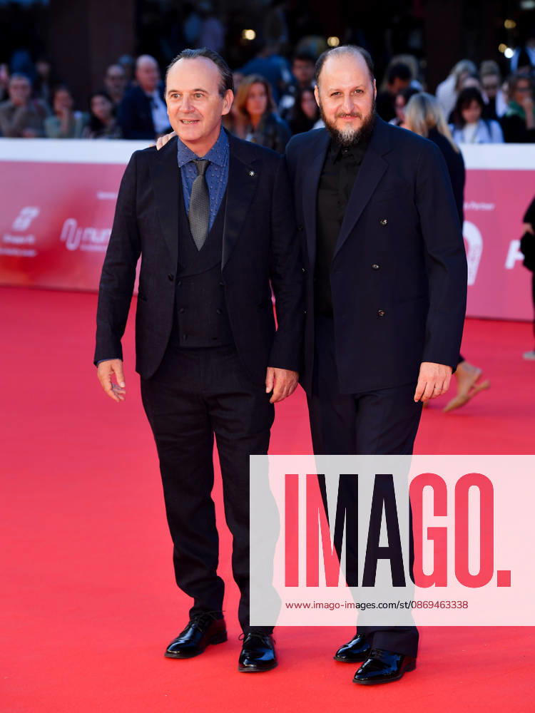 IPA89683522 - Rome, 2026 Film Festival Evening 2 Red carpet for the film *BRIANZA* In the photo: Simone Catania, Paolo Pierobon, Fausto Russo Alesi