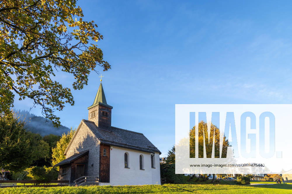 Autumn Evening in the Allgäu: Evening Scenery at Oberjoch in the Allgäu, Bad Hindelang, Bavaria, Germany