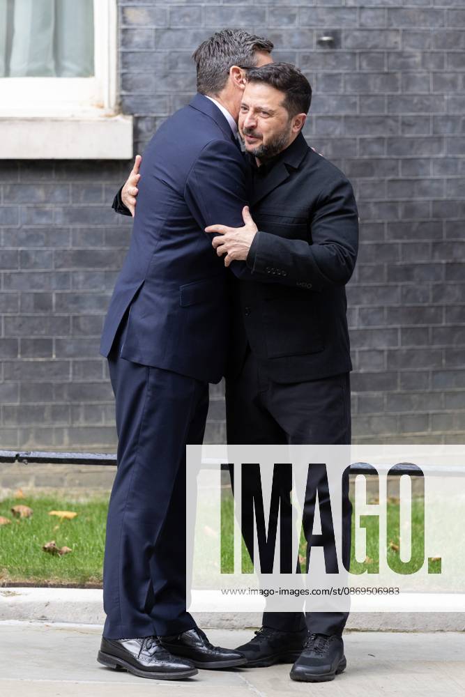 Ukrainian President Volodymyr Zelensky meets with British Prime Minister Andy Burnham at Downing Street, London, UK - 14 Oct 2026 (L-R), British Prime Minister Andy Burnham greets Ukrainian President Volodymyr Zelensky in 10 Downing Street , London Ukrainian President Volodymyr Zelensky meets with British Prime Minister Andy Burnham at Downing Street. They are joined by members of the Kings Guard London United Kingdom