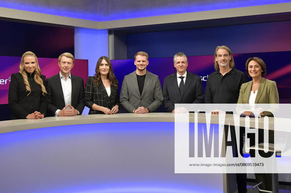 Nena Brockhaus, Markus Preiß, Anja Kohl, Tim Klüssendorf, Thorsten Frei, Richard David Precht, and Sandra Maischberger on the ARD talk show *maischberger* at the studio in Berlin-Adlershof, Berlin, October 14, 2026 Foto:xM.xBehrensx xFuturexImagex maischberger1410_6002