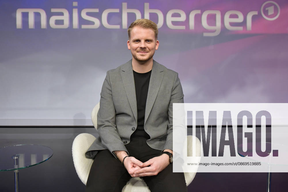 Tim Klüssendorf on the ARD talk show *maischberger* at the studio in Berlin-Adlershof, Berlin, October 14, 2026 Foto:xM.xBehrensx xFuturexImagex maischberger1410_6033