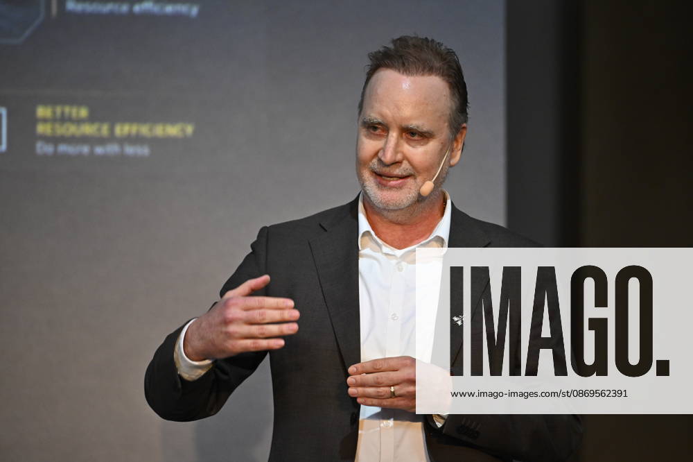 STOCKHOLM, SWEDEN, October 15, 2026—Anders Arpteg, VP of AI Data at Saab, at the Sferical One event organized by Nvidia at Eric Ericsonhallen on Thursday, STOCKHOLM, SWEDEN