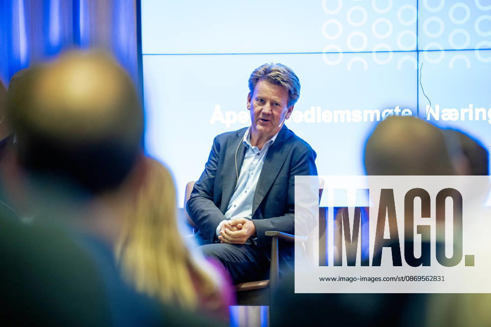 Norsk Industri Offshore’s annual membership meeting, Oslo, October 15, 2026. Mads Andersen, President and CEO of Aibel, at Norsk Industri Offshore’s open members’ meeting at Naeringslivets hus Photo: Stian Lysberg Solum, NTB, Oslo, Norway qu1 TlrzJVQ Ref BUSqu1 TlrzJVQ jpg