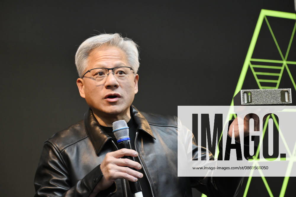 Jensen Huang, CEO of Nvidia, speaks during the Build A Claw Experience event at Norrsken House in Stockholm, as Nvidia hosts three AI events in Stockholm, Sweden, on October 15, 2026 STOCKHOLM SWEDEN