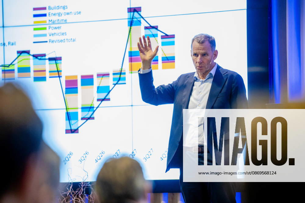 Norsk Industri Offshore’s open members’ meeting, Oslo, October 15, 2026. Jarand Rystad, Executive Chairman of Rystad Energy, at Norsk Industri Offshore’s open members’ meeting at Naeringslivets hus. Photo: Stian Lysberg Solum, NTB, Oslo, Norway. MOUIm1RtShk. . Ref: BUSMOUIm1RtShk.jpg