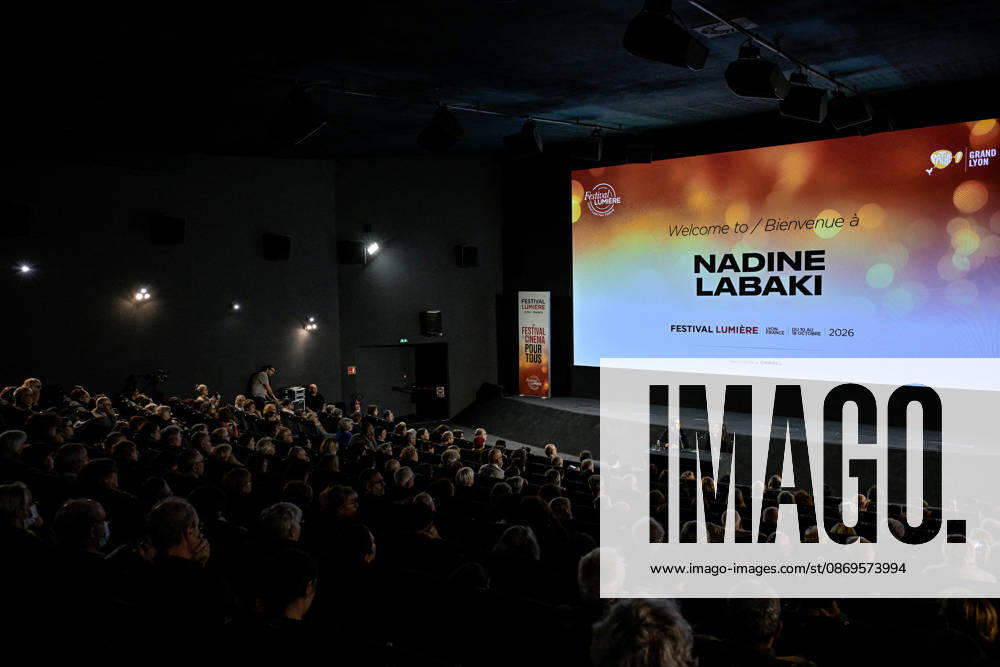 18th Lumiere Festival Masterclass Nadine Labaki Nadine Labaki holds a master class during the 18th Lyon Lumiere Film Festival in Lyon, France on 15 October 2026. Photo by Julien Reynaud APS-Medias ABACAPRESS.COM Lyon France
