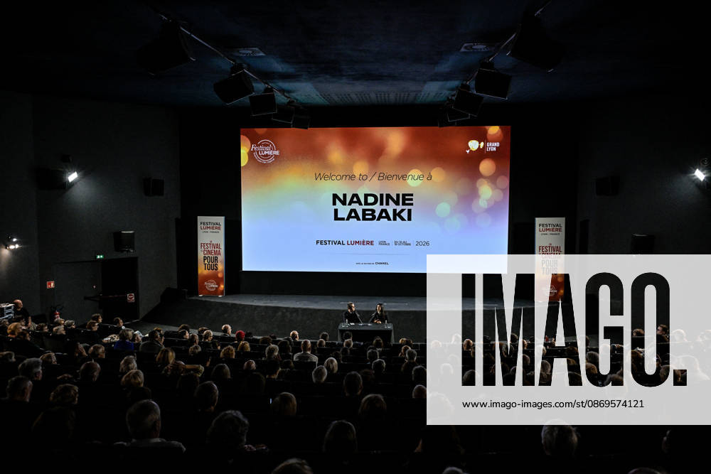 18th Lumiere Festival Masterclass Nadine Labaki Nadine Labaki holds a master class during the 18th Lyon Lumiere Film Festival in Lyon, France on 15 October 2026. Photo by Julien Reynaud APS-Medias ABACAPRESS.COM Lyon France