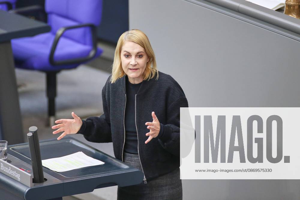 German Bundestag 102nd Session of the Bundestag Nicole Gohlke, The Left