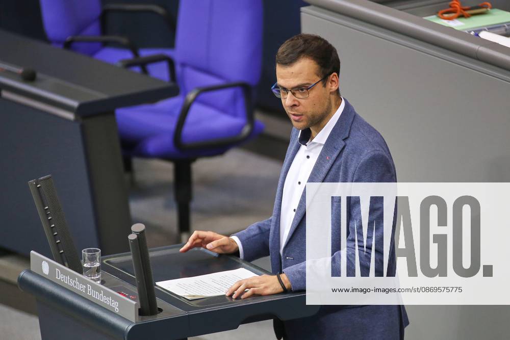 German Bundestag 102nd Session of the Bundestag Fabian Fahl, The Left