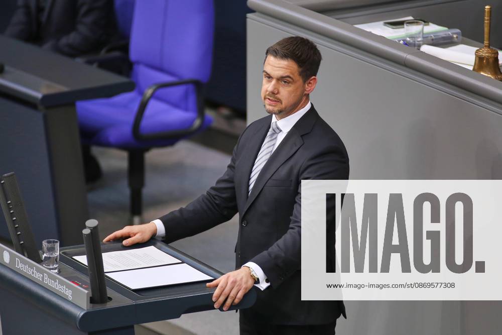 German Bundestag 102nd Session of the Bundestag Hannes Gnauck, AfD
