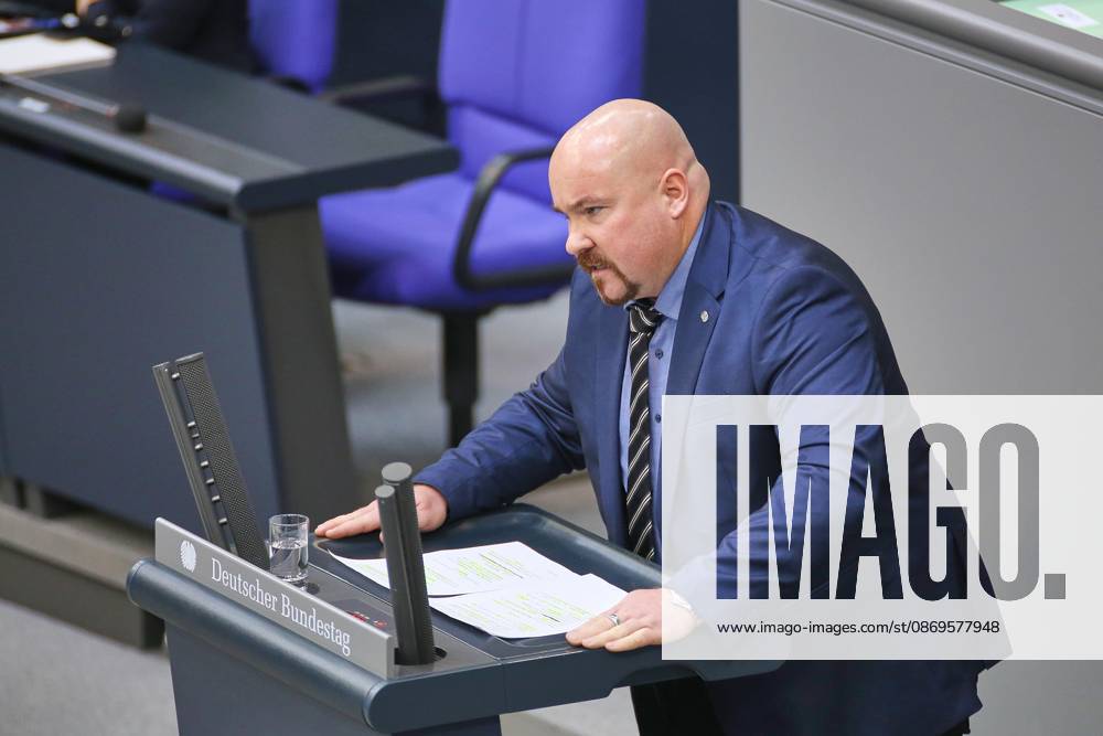 German Bundestag 102nd Session Jan Feser, AfD