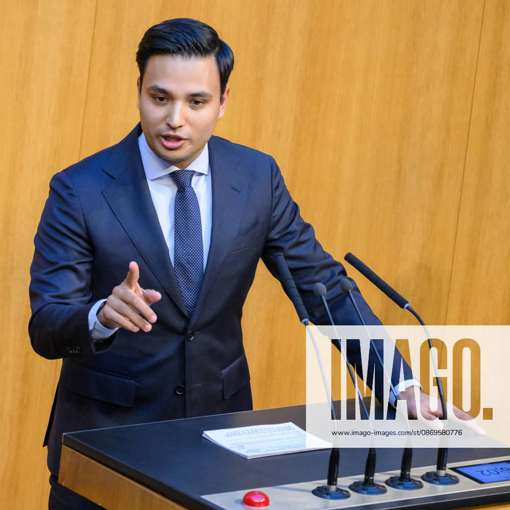 Vienna, October 15, 2026—103rd Session of the National Council: Urgent inquiry by the FPÖ combined with a motion of no confidence against the entire government. PHOTO: Yannick Shetty, NEOS club representative. 103rd Session of the National Council, Nationalrat, National Council session, parliamentary session, parliament, plenary session 103rd Session of the National Council