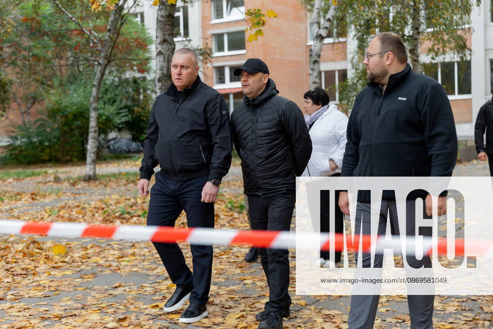 Russian attack towards civilian infrastructure in Ukraine’s Poltava DNIPRO, UKRAINE - OCTOBER 15: (---- - MANDATORY CREDIT - DNIPROPETROVSK REGIONAL MILITARY ADMINISTRATION OF UKRAINE HANDOUT - NO MARKETING NO ADVERTISING CAMPAIGNS - DISTRIBUTED AS A SERVICE TO CLIENTS---- HANDOUT - NO MARKETING NO ADVERTISING CAMPAIGNS - DISTRIBUTED AS A SERVICE TO CLIENTS----) A view of the destruction after the Russian combined attack towards civilian infrastructure and damaged a school building, an apartment building, three private houses, an administrative building, and four vehicles on Poltava, Ukraine on October 15, 2026. Dnipropetrovsk Regional Military Anadolu Dnipropetrovs ka Oblast Ukraine. Editorial use only. Please get