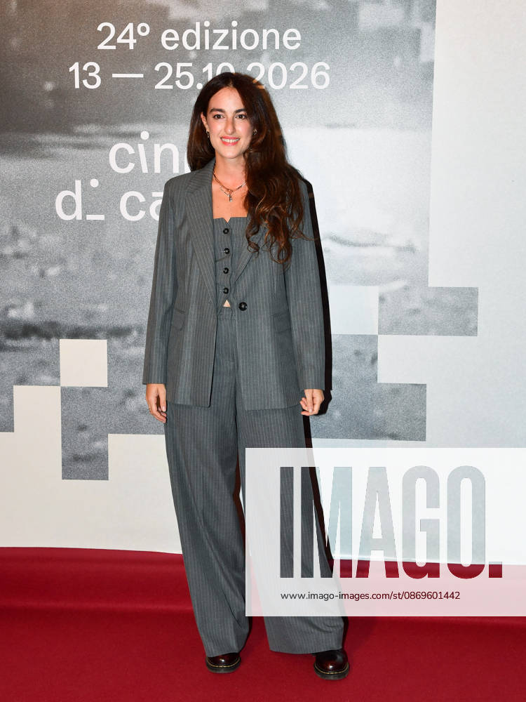 IPA89729032 - Roma Cinema Fest 2026. Night 3 Red Carpet for the film Idda. Pictured: Federica Damore