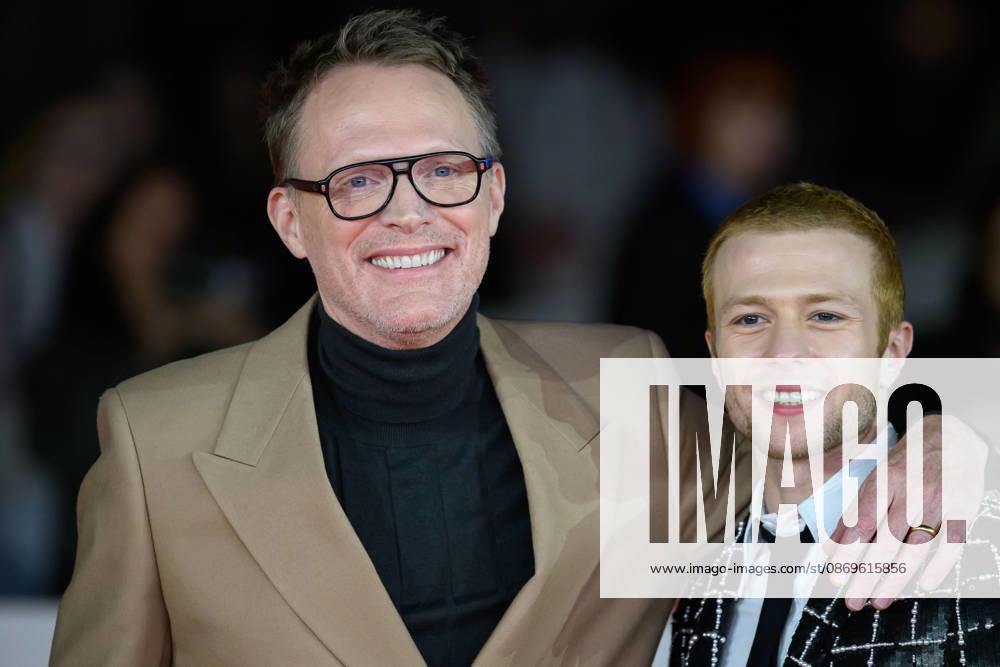 News - Rome Film Fest 2026 - DAY 2 Paul Bettany and Ruaridh Mollica attends the Visionquest red carpet during the 21th Rome Film Festival at Auditorium Parco Della Musica on October 15, 2026 in Rome, Italy. Roma Auditorium Parco della Musica Italy