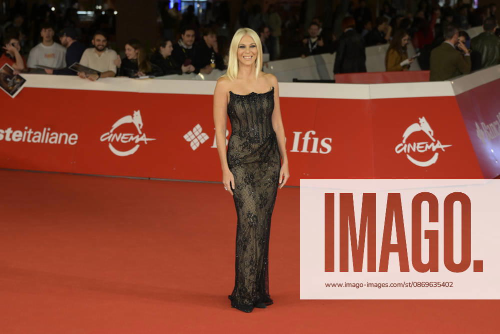 Eleonora Daniele attends the red carpet for the film Visionquest at the 2026 Rome Film Fest, held at the Auditorium Parco della Musica. Rome Italy - ZUMAs197 20261015_aaa_s197_470