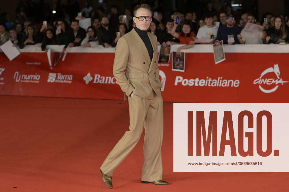 Paul Bettany attends the red carpet for the film Visionquest at the 2026 Rome Film Fest, held at the Auditorium Parco della Musica. Rome Italy - ZUMAs197 20261015_aaa_s197_477