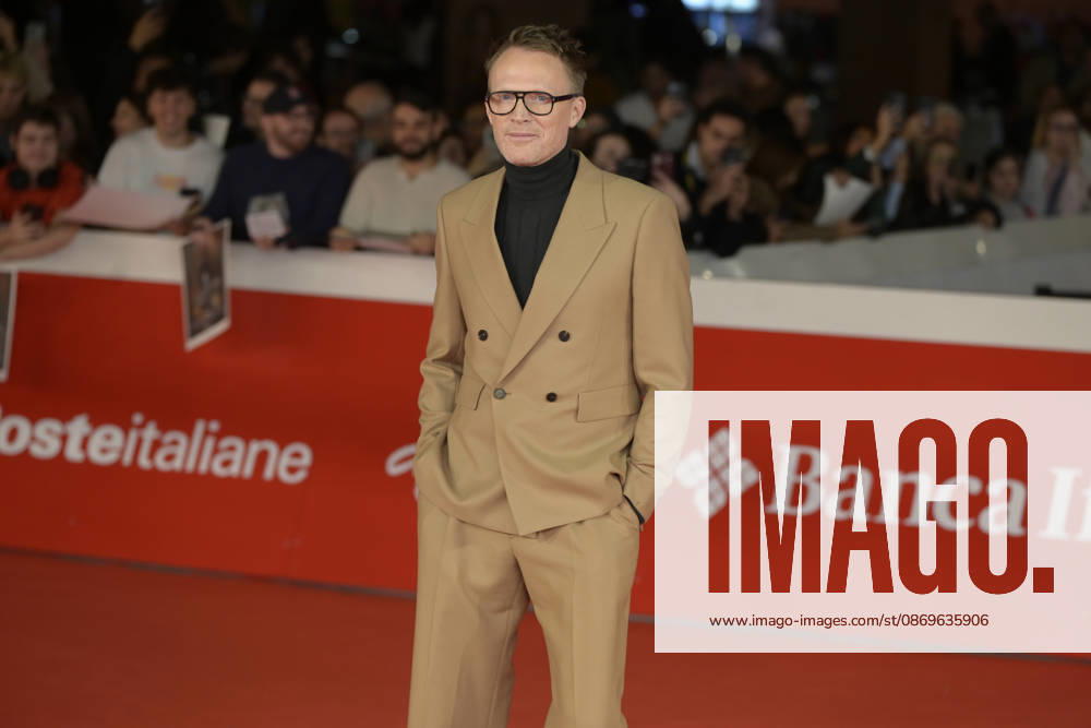 Paul Bettany attends the red carpet for the film Visionquest at the 2026 Rome Film Fest, held at the Auditorium Parco della Musica. Rome Italy - ZUMAs197 20261015_aaa_s197_484