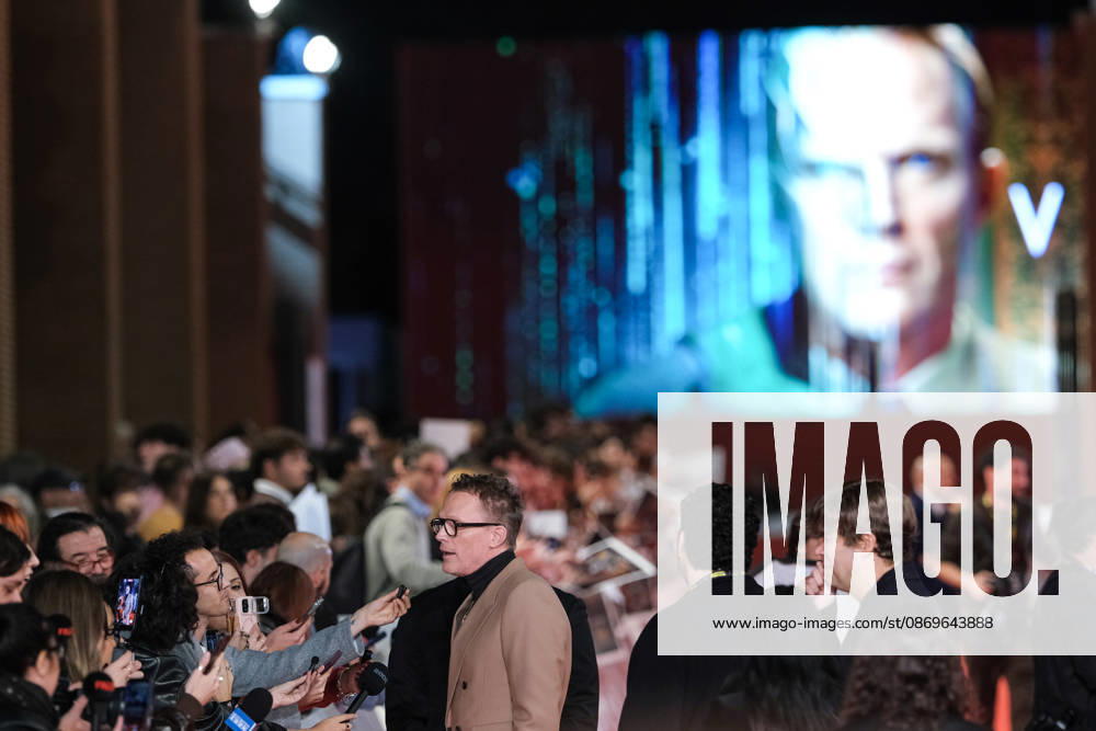 Paul Bettany attends the red carpet for VisionQuest during the 21st Rome Film Festival at Auditorium Parco Della Musica. Rome Italy - ZUMAs197 20261015_aaa_s197_688