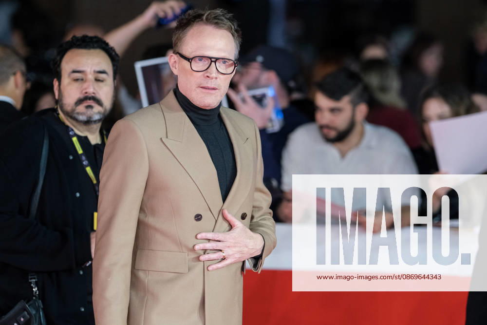 Paul Bettany attends the red carpet for VisionQuest during the 21st Rome Film Festival at Auditorium Parco Della Musica. Rome Italy - ZUMAs197 20261015_aaa_s197_699