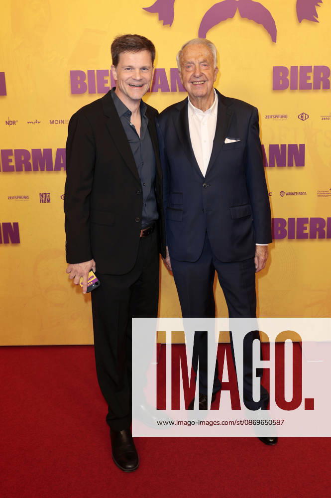 Benjamin Herrmann and Bernd Neumann at the premiere of the documentary *Biermann* at Kino International in Berlin, October 15, 2026 Foto:xS.xGabschx xFuturexImagex biermann_berlin_6007