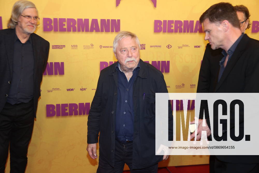 Wolf Biermann at the premiere of the documentary *Biermann* at the Kino International in Berlin