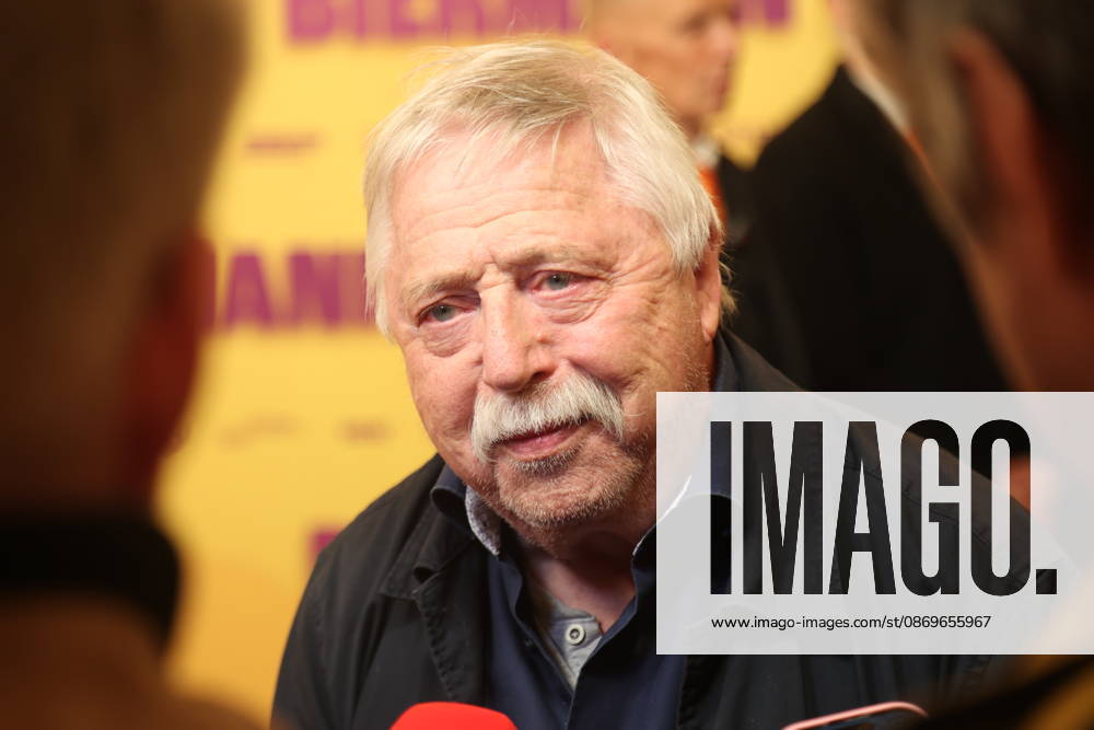 Wolf Biermann at the premiere of the documentary *Biermann* at the Kino International in Berlin