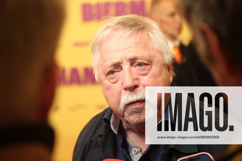 Wolf Biermann at the premiere of the documentary *Biermann* at the Kino International in Berlin