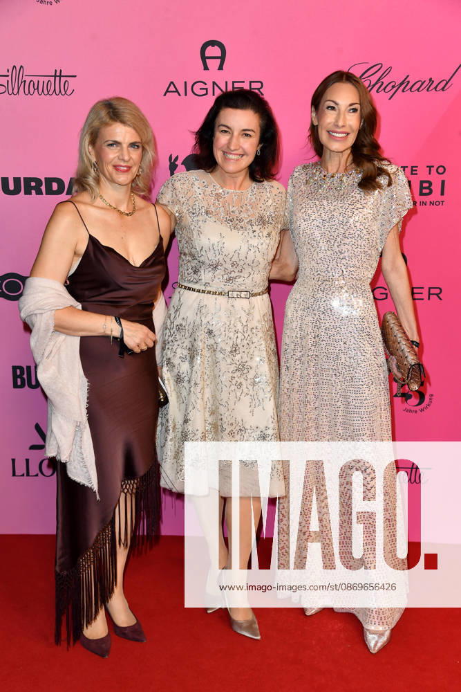 Katrin Staffler, Dorothee Bär, and Dagmar Köge at the Tribute to Bambi charity event in Berlin on October 15, 2026