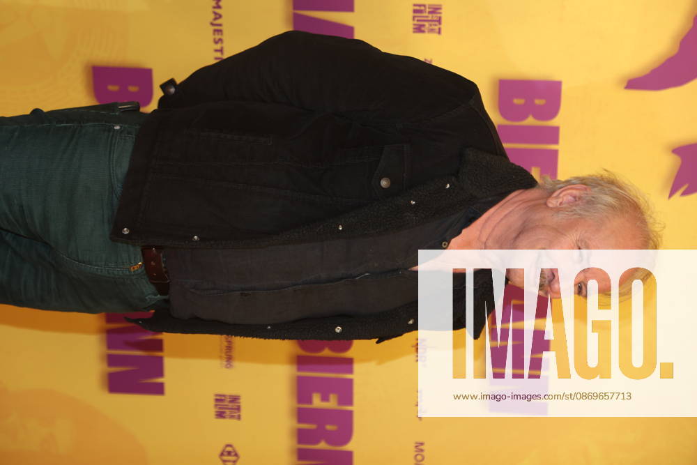 Leander Haußmann at the premiere of the documentary *Biermann* at the Kino International in Berlin