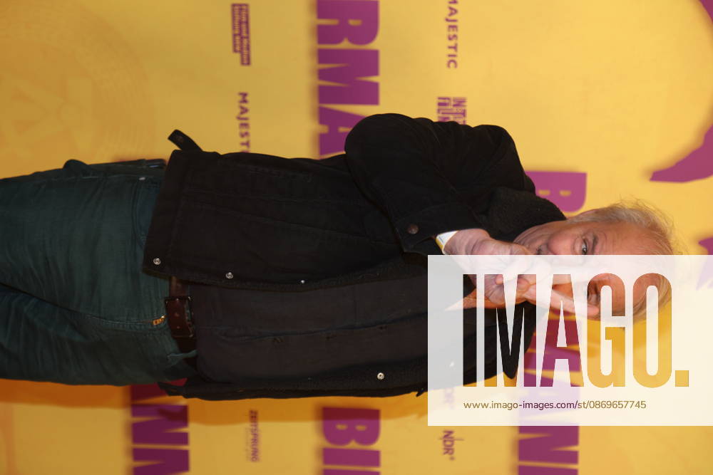 Leander Haußmann at the premiere of the documentary *Biermann* at the Kino International in Berlin