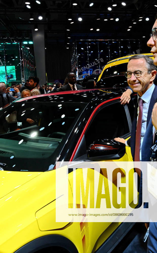 Bruno Retailleau at the Paris Motor Show 2026 Bruno Retailleau candidate for the 2027 presidential election at the International Motor Show 2026 in Paris Porte de Versailles on October 15,2026. Photo Ait Adjedjou Karim ABACAPRESS.COM Paris France