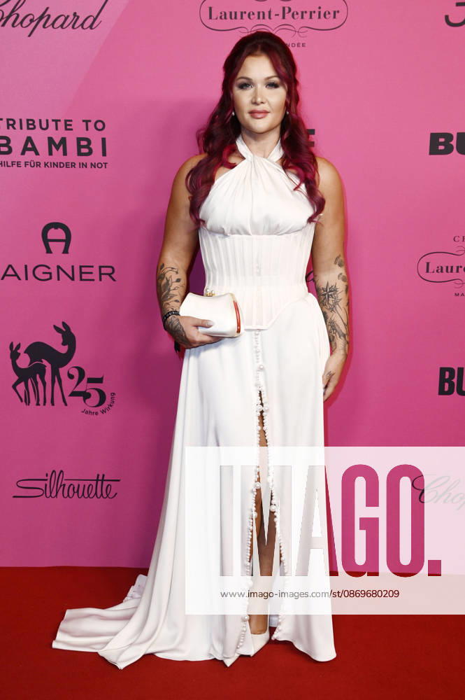 Sophia Thiel at the 2026 Tribute to Bambi at Fotografiska Berlin, Berlin, October 15, 2026 Foto:xN.xKubelkax xFuturexImagex bambi_6056
