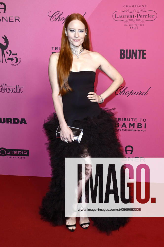 Barbara Meier at the Tribute to Bambi 2026 at Fotografiska Berlin, Berlin, October 15, 2026 Foto:xN.xKubelkax xFuturexImagex bambi_6090