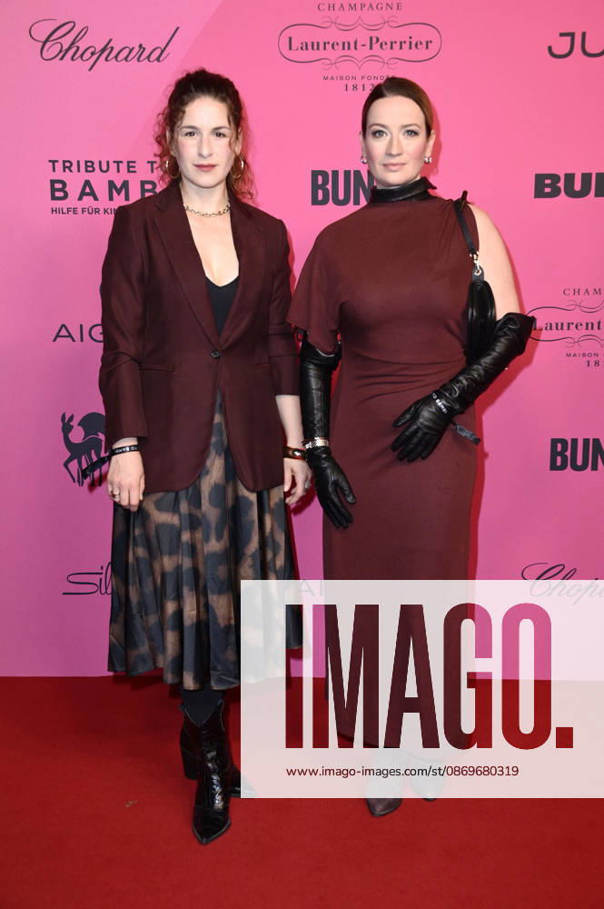 Lou Strenger and Nina Gummich at the Tribute to Bambi 2026 at Fotografiska Berlin, Berlin, October 15, 2026 Foto:xN.xKubelkax xFuturexImagex bambi_6097