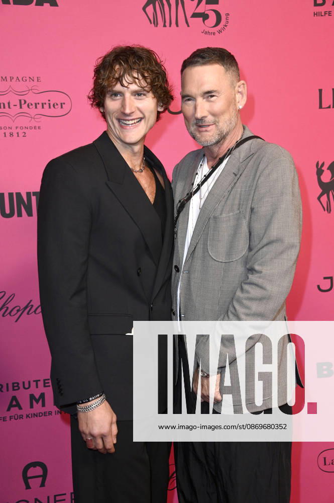 Michael Michalsky with his companion at the Tribute to Bambi 2026 at Fotografiska Berlin, Berlin, October 15, 2026 Foto:xN.xKubelkax xFuturexImagex bambi_6116