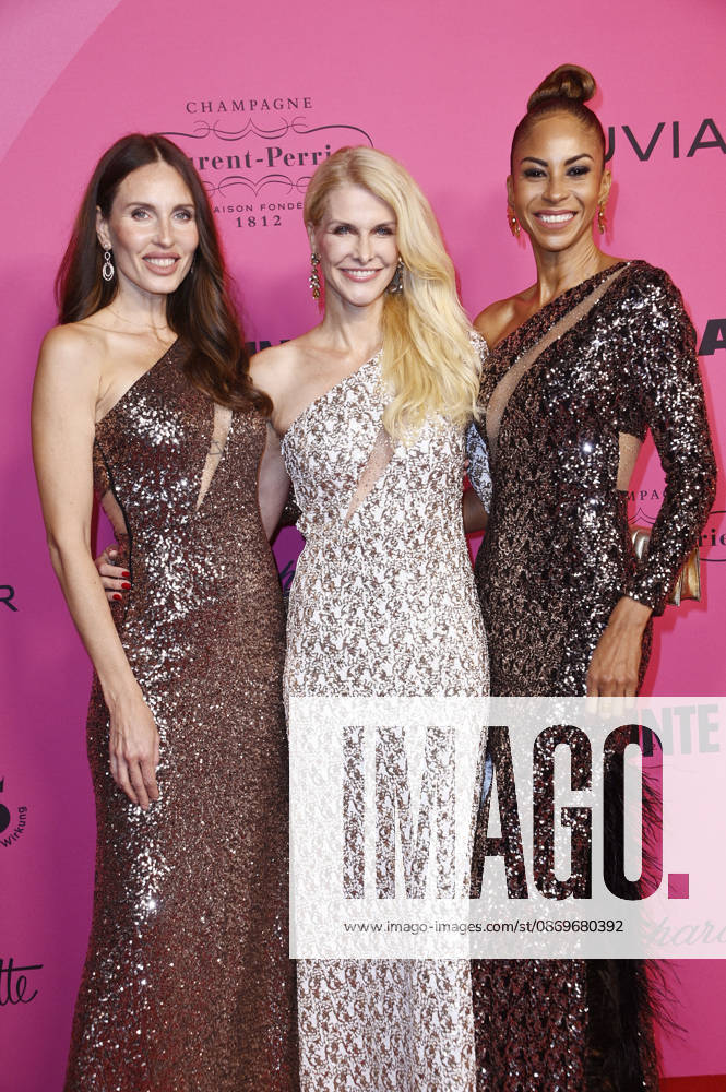 Anna Verkhorubova, Natascha Gruen, and Enyerlina Sanchez at the 2026 Tribute to Bambi at Fotografiska Berlin, Berlin, October 15, 2026 Foto:xN.xKubelkax xFuturexImagex bambi_6138