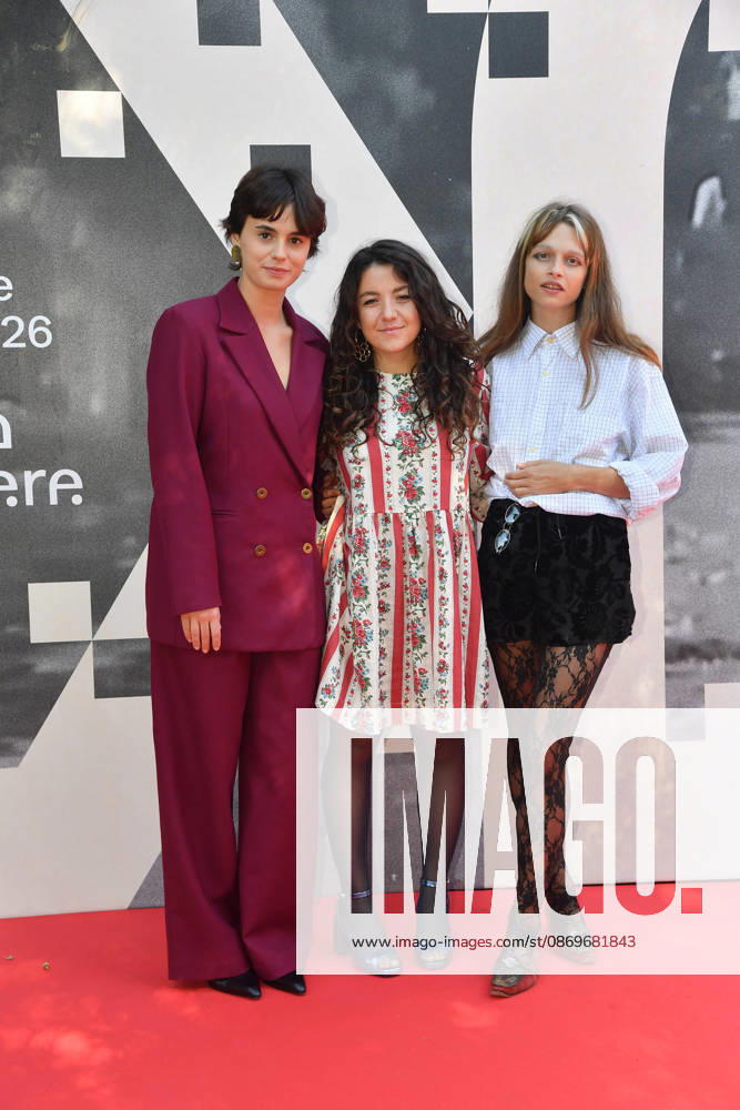 IPA89759200 - Rome, 2026 Film Festival - Alice nella città - Day 4 - Photocall for the film Once Upon a Time, the Future Pictured: Gaia Ravina, Margherita Ferrari, and Clara Tramontano