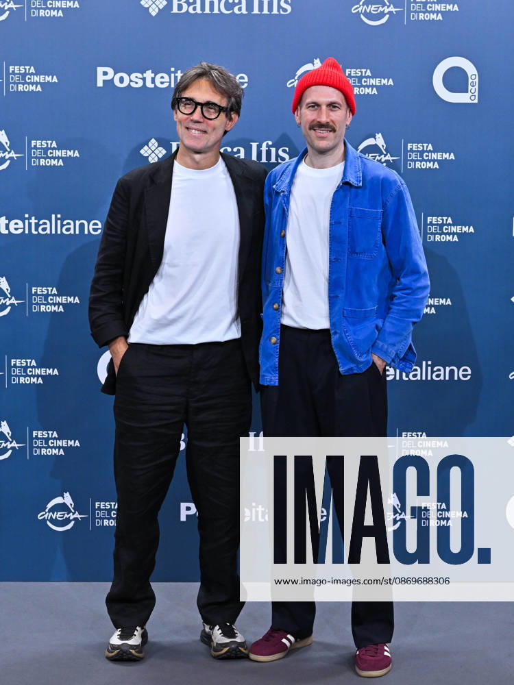 IPA89760891 - Roma Cinema Fest 2026. Day 4 Photocall for the film LORENZO THE INCREDIBLE ADVENTURE OF JOVANOTTI Pictured: Dario Zonta, Carlo Zoratti