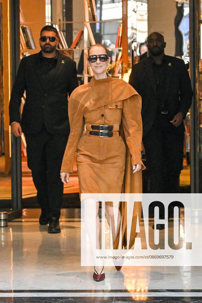 Céline Dion was spotted leaving the Royal Monceau hotel, heading toward the Plenitude Arena for the penultimate show of her concert series in the French capital, Paris, France, on October 16, 2026. Christian Liewig, Bestimage. Céline Dion was spotted leaving the Royal Monceau hotel, heading toward the Plenitude Arena for the penultimate show of her concert series in the capital, Paris, France, on October 16, 2026. Paris, France