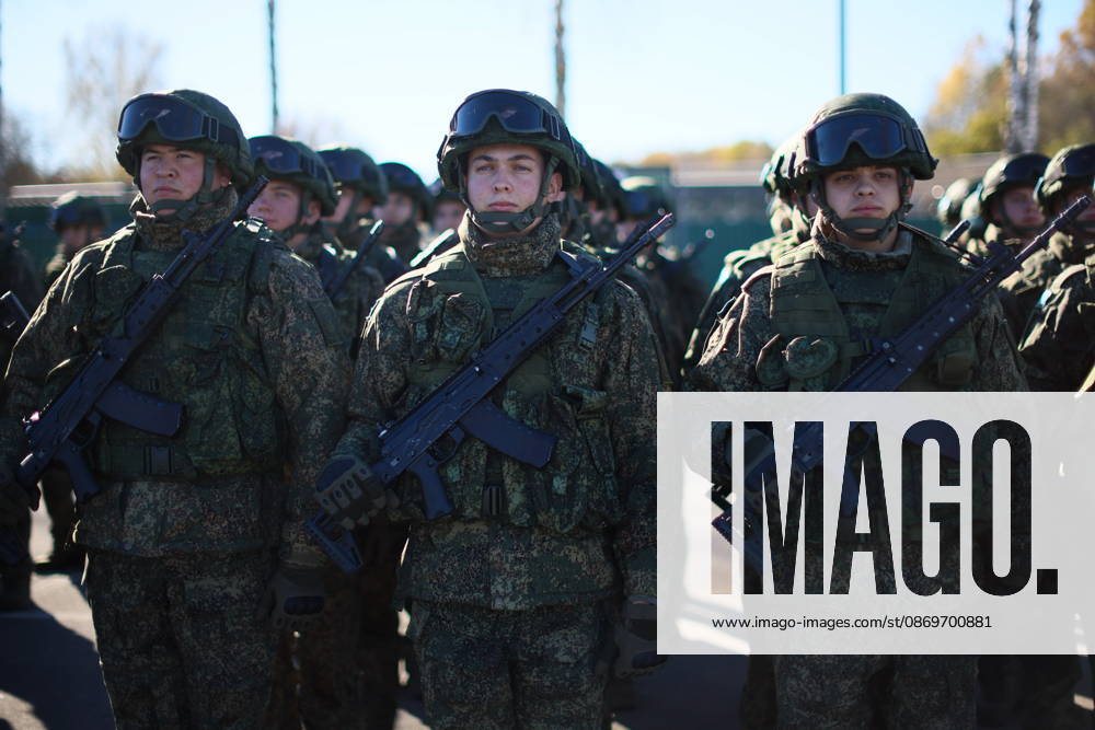 Servicemen line up in the final live training phase of the Indestructible Brotherhood 2026 command-and-staff military exercise by the CSTO Peacekeeping Forces at the Losvido military training ground. Maxim Malinovsky TASS 99410867