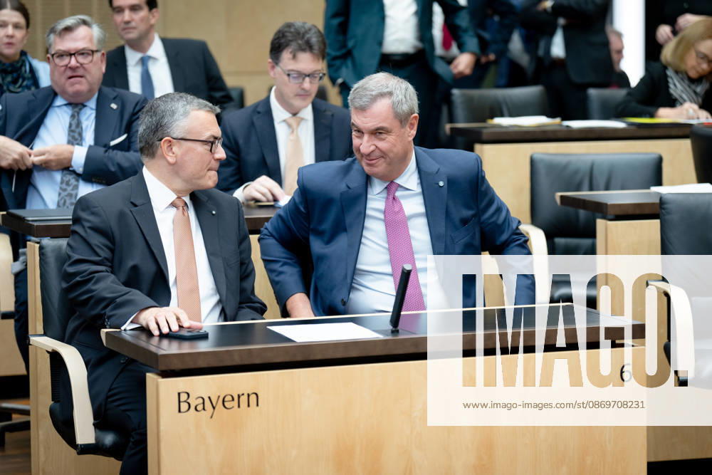 Meeting, Bundesrat, Minister-President, Markus Söder, Minister of State, Florian Herrmann Meeting, Bundesrat, Berlin, Minister-President, Markus Söder, Minister of State, Florian Herrmann Berlin Berlin GER
