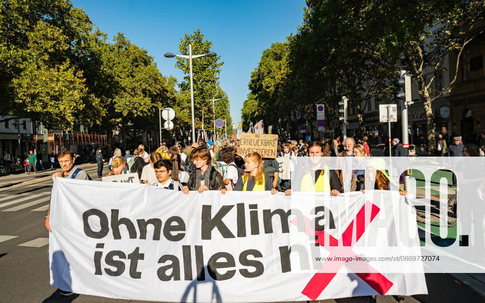 Fridays For Future Climate Strike: Announcing Climate Action Isn’t Enough—Without Climate Action, Everything Is Nothing Participants in the Fridays For Future climate strike, under the slogan Announcing Climate Action Isn’t Enough—Without Climate Action, Everything Is Nothing, gathered on Prater Hauptallee near Praters