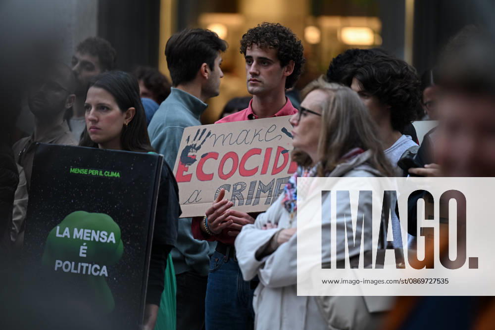 Fridays for Future climate strike in Milan, Italy MILAN, ITALY - OCTOBER 16: Climate activists from Fridays for Future hold placards during a nationwide climate strike in Milan, Italy, on October 16, 2026. Demonstrations are taking place in more than 25 Italian cities, with protesters demanding stronger government action against climate change, faster progress towards renewable energy and greater climate justice. Piero Cruciatti Anadolu Milan Italy. Editorial use only. Please get in touch for any other usage.