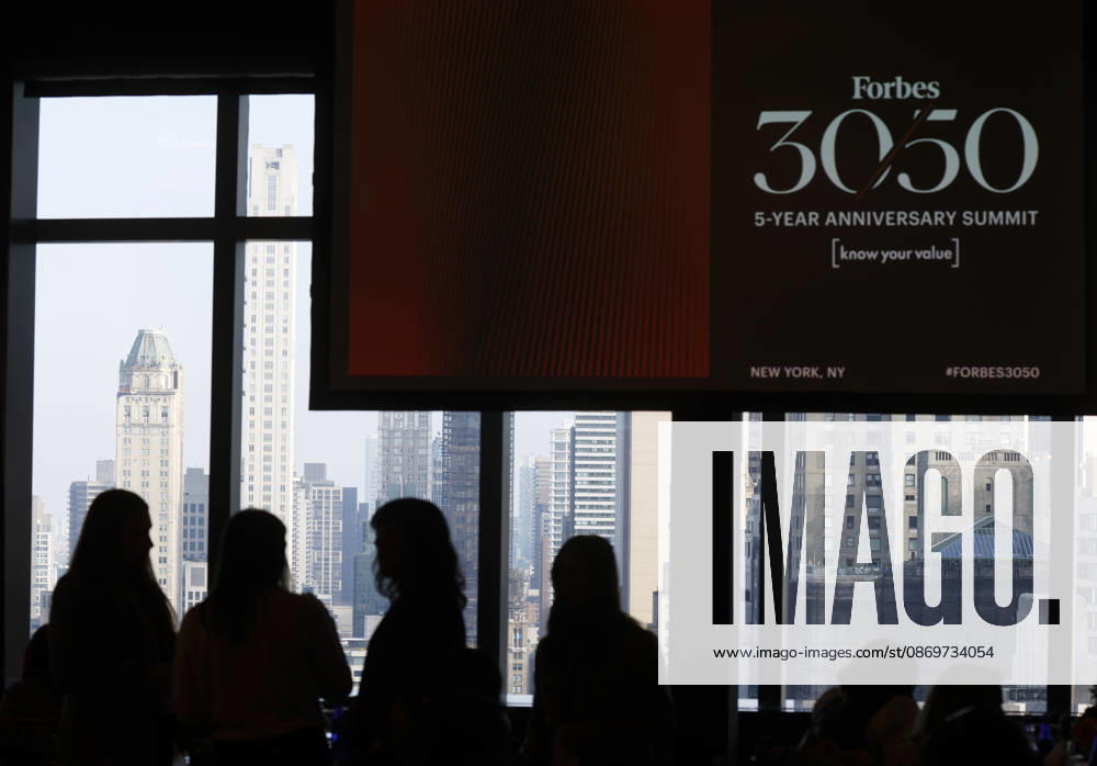 Guests attend the Forbes 30 50 5-Year Anniversary Summit at The Mandarin Oriental on Friday, October 16, 2026 in New York City. NYP20261016127 JOHNxANGELILLO