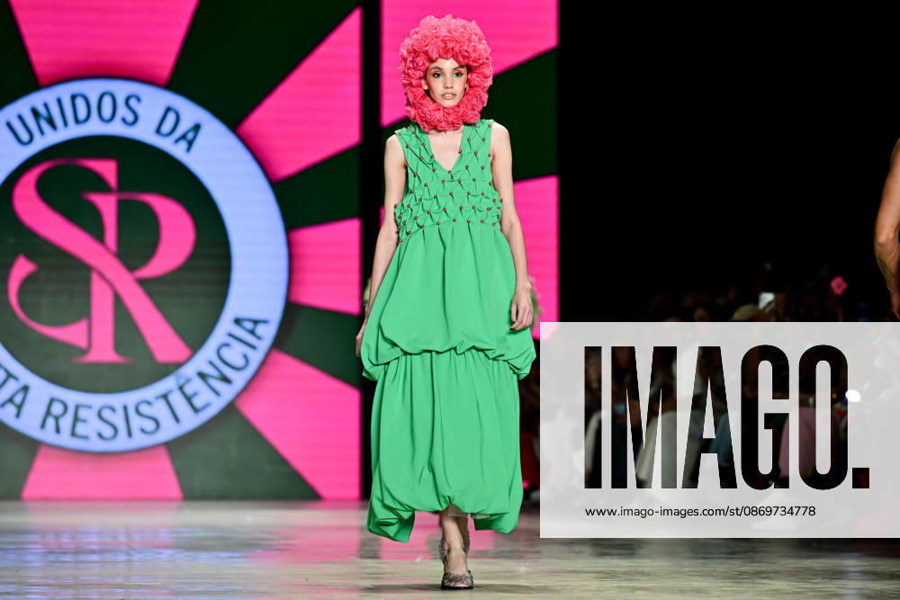 SãO PAULO, SP - 16.10.2026: SPFW N61 - Santa Resistência brand fashion show, at SPFW N61, (São Paulo Fashion Week) this Friday (16), at Pavilhão das Culturas Brasileiras (PACUBRA), Parque do Ibirapuera, São Paulo, SP. x3033096x RobertoxCasimiro