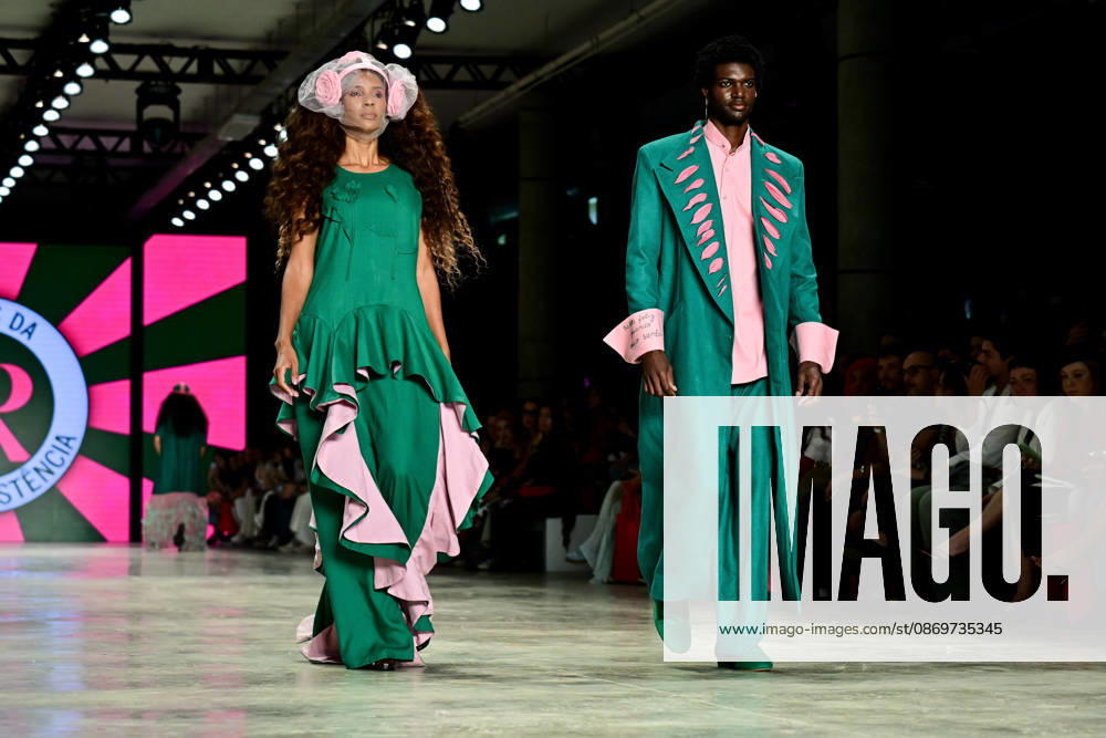 SãO PAULO, SP - 16.10.2026: SPFW N61 - Santa Resistência brand fashion show, at SPFW N61, (São Paulo Fashion Week) this Friday (16), at Pavilhão das Culturas Brasileiras (PACUBRA), Parque do Ibirapuera, São Paulo, SP. x3033111x RobertoxCasimiro