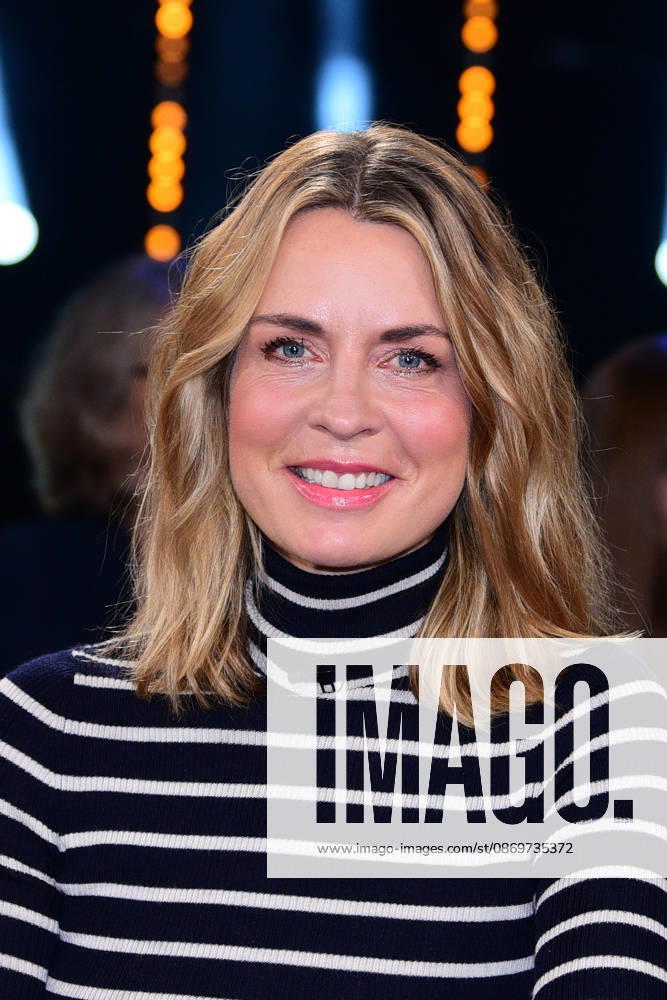 Jessy Wellmer during the NDR Talk Show on October 16, 2026, at NDR Studio Lokstedt in Hamburg, Germany; NDR Talk Show in Hamburg, Germany