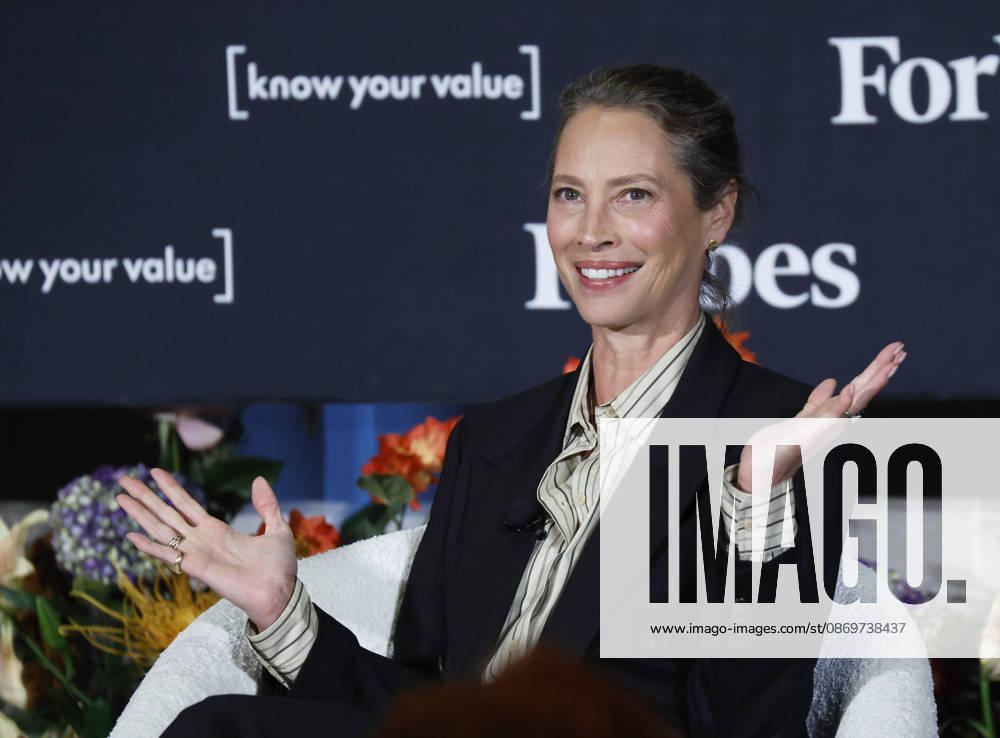 Founder & President Every Mother Counts Christy Turlington Burns speaks at the Forbes 30 50 5-Year Anniversary Summit at The Mandarin Oriental on Friday, October 16, 2026 in New York City. NYP20261016152 JOHNxANGELILLO