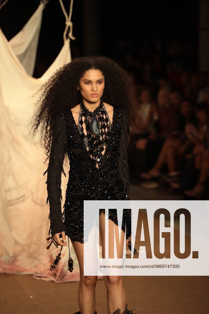 Hisha s fashion show at SPFW. Sao Paulo (SP), 10 16 2026 - Fashion SPFW - Hisha fashion show during Sao Paulo Fashion Week N61 at Pacubra in Ibirapuera, Sao Paulo.(Foto: Fabricio Bomjardim Thenews2 imago images) Hisha s fashion show at SPFW.